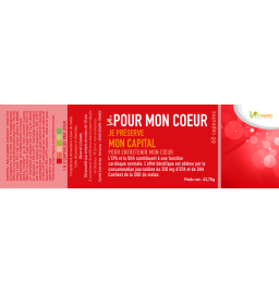Vita Pour mon coeur -60 capsules, Cure de 1 à 2 mois