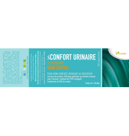 Vita Confort urinaire - 60 capsules, Cure de 1 à 2 mois