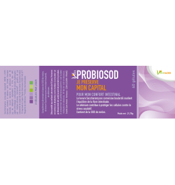 Vita Probiosod - 60 gélules, Cure de 1 à 2 mois